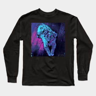 Mosaic Crystal Dog Long Sleeve T-Shirt